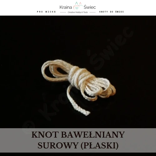 Knot bawełniany surowy #6 — KLASYCZNY-MB Hobbylab