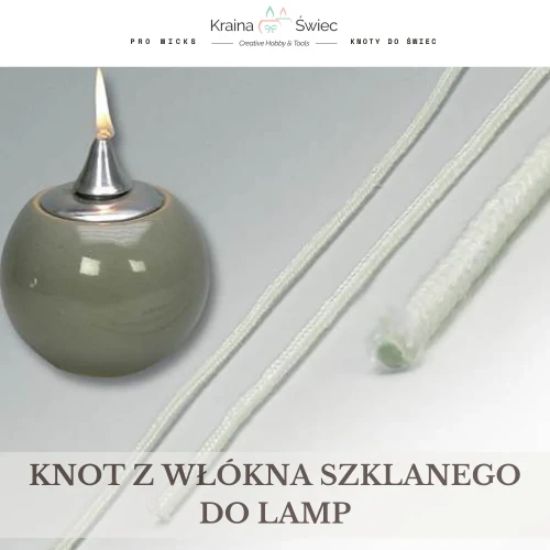 Knot z włókna szklanego do lamp Ø11 mm — WŁÓKNO-SZKLANE Hobbylab