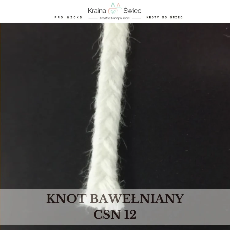 Knot bawełniany CSN 12 — CSN Hobbylab