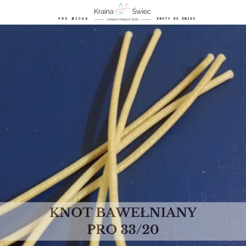 Knot bawełniany PRO 33/20 — PRO Hobbylab