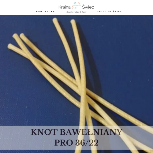 Knot bawełniany PRO 36/22 — PRO Hobbylab