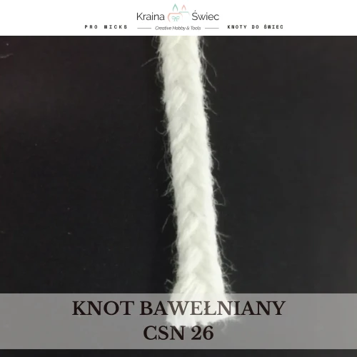 Knot bawełniany CSN 26 — CSN Hobbylab