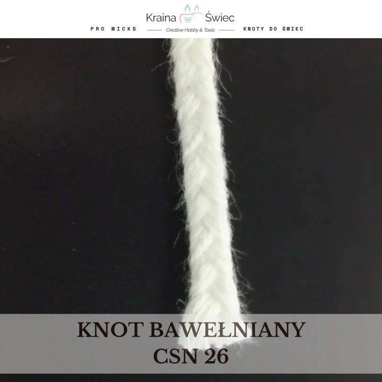 Knot bawełniany CSN 26 — CSN Hobbylab